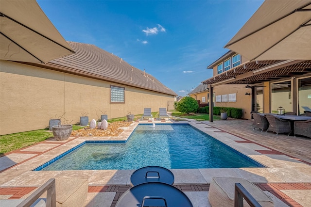 5123 Wheaton Park Dr, Sugar Land, TX 77479 - view of swimming pool featuring a patio area