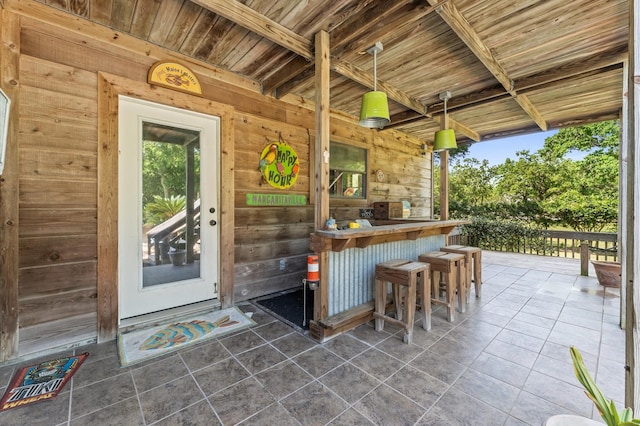 211 4th St, Dickinson, TX 77539 - view of patio / terrace