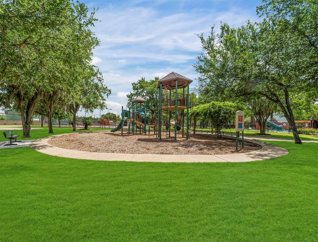 8303 Big Bend Dr, Sugar Land, TX 77479 - communal playground with a lawn