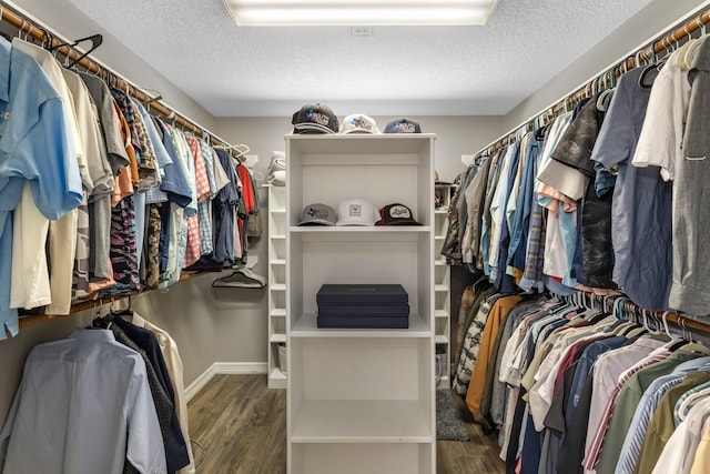 16610 Meadow Ln Unit Cr438, Danbury, TX 77534 - walk in closet featuring wood finished floors