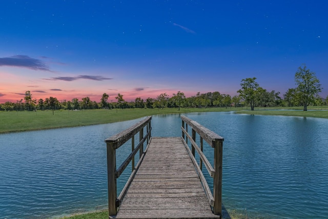 16610 Meadow Ln Unit Cr438, Danbury, TX 77534 - dock with a water view