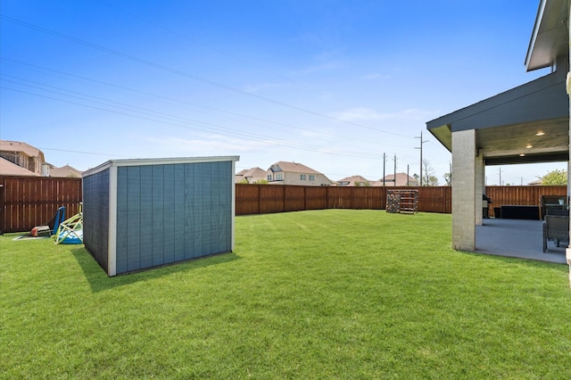 2006 Green Haven Ct, Missouri City, TX 77459 - view of yard with a storage shed and an outbuilding