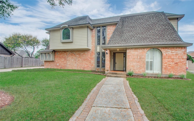 506 Windsor Glen Dr, Katy, TX 77450 - view of front of house with roof with shingles and brick siding
