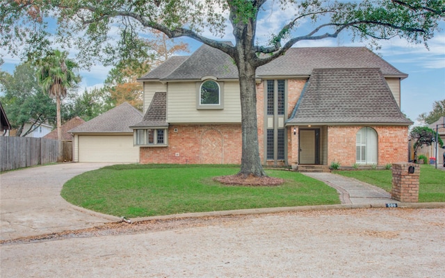 506 Windsor Glen Dr, Katy, TX 77450 - view of front of property with brick siding, driveway, and roof with shingles