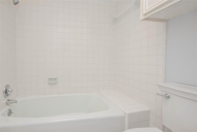 506 Windsor Glen Dr, Katy, TX 77450 - bathroom with toilet and bathing tub / shower combination