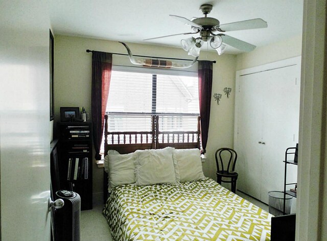 3501 Link Valley Dr Unit 1004, Houston, TX 77025 - bedroom with a ceiling fan
