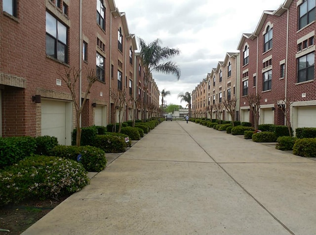 3501 Link Valley Dr Unit 1004, Houston, TX 77025 - view of concrete alley with a residential view