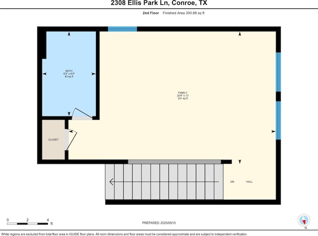 2308 Ellis Park Ln, Conroe, TX 77304 - home floor plan