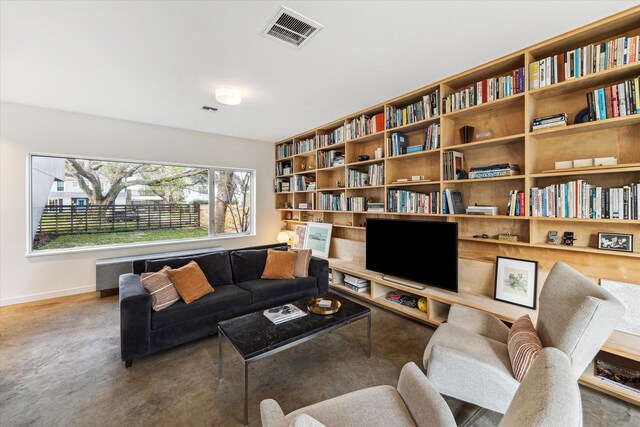 1851 Lexington St, Houston, TX 77098 - carpeted living room with baseboards