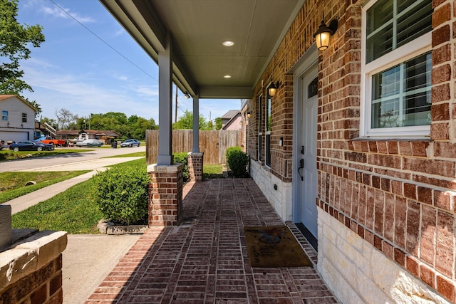 2800 Virginia Ave, League City, TX 77573 - view of patio featuring covered porch