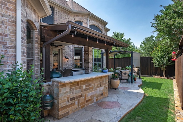 401 Bastrop Dr, Allen, TX 75013 - view of patio