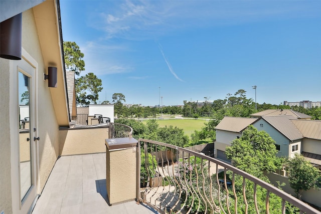 6635 Wanita Pl Unit B, Houston, TX 77007 - balcony with golf course view