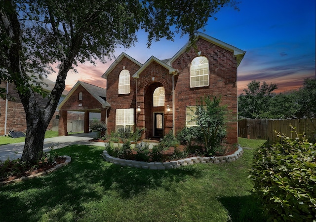 3613 Shady Bay Ln, Missouri City, TX 77459 - traditional home featuring brick siding
