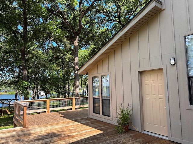 22023 Brierwood Dr, Frankston, TX 75763 - view of wooden deck