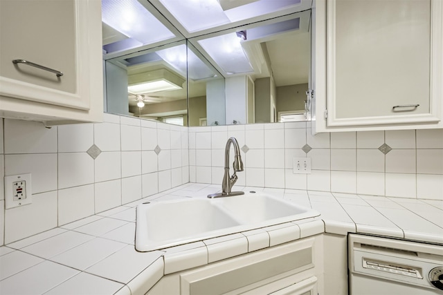 4315 Westheimer Rd, Houston, TX 77027 - bathroom with tasteful backsplash and vanity