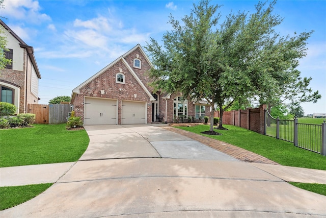 20123 Everhart Springs Ln, Cypress, TX 77433 - traditional-style house with brick siding and driveway