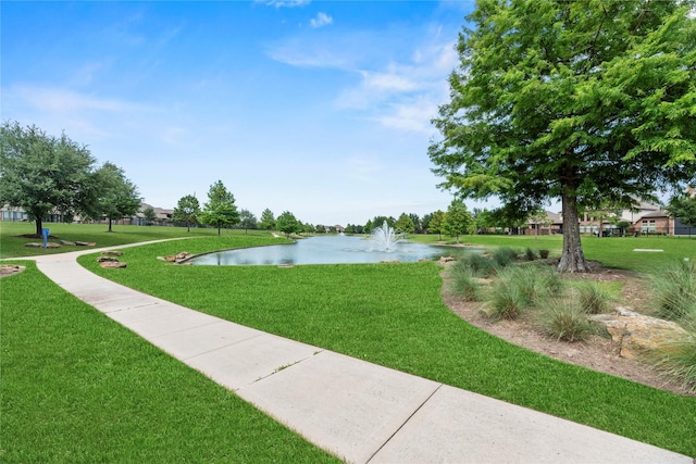 20123 Everhart Springs Ln, Cypress, TX 77433 - surrounding community featuring a water view and a yard