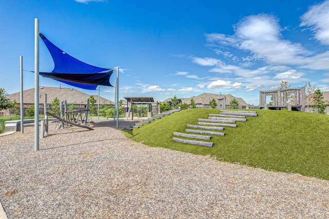 29446 Pearwood Dr, Katy, TX 77494 - view of community with a lawn