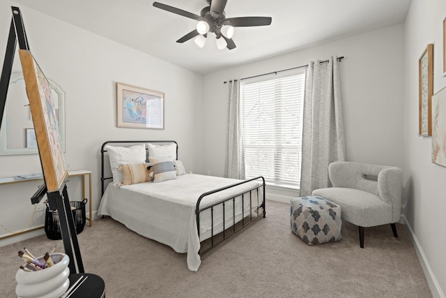 7314 Autumn Sage Dr, Katy, TX 77493 - bedroom with light colored carpet and baseboards