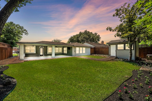 11243 Rousseau Dr, Houston, TX 77065 - rear view of property featuring a patio