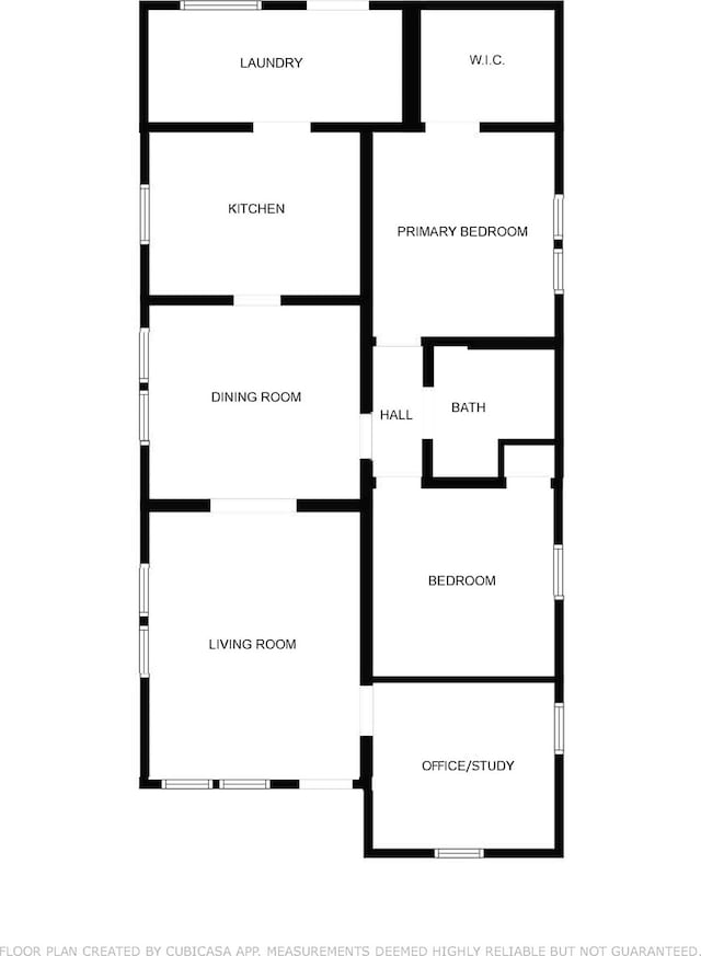 1016 Louise St, Houston, TX 77009 - floor plan / room layout