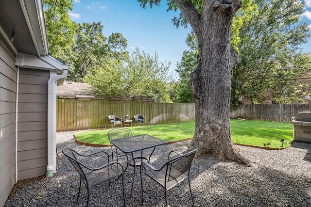 2514 Briarbrook Dr, Houston, TX 77042 - view of yard featuring a patio area