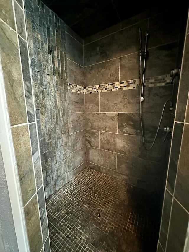 207 Lucky Dr, Silsbee, TX 77656 - bathroom with tiled shower