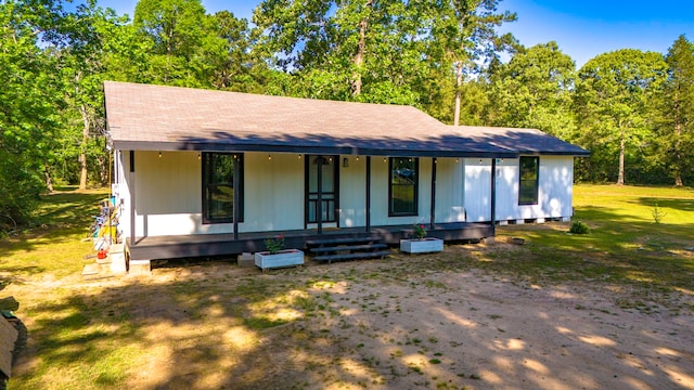 60 W Sierra Rd, Coldspring, TX 77331 - view of front facade with covered porch