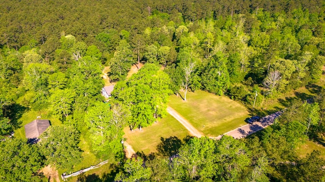 60 W Sierra Rd, Coldspring, TX 77331 - bird's eye view of a heavily wooded area