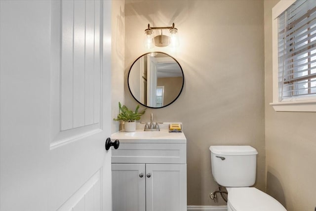 2003 Sieber Dr, Houston, TX 77017 - half bath with toilet and vanity