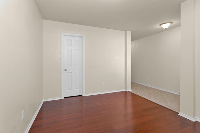 16503 Brightling Ln, Houston, TX 77090 - spare room featuring wood finished floors and baseboards
