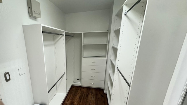 3505 Sage Rd Unit 602, Houston, TX 77056 - spacious closet with dark wood finished floors