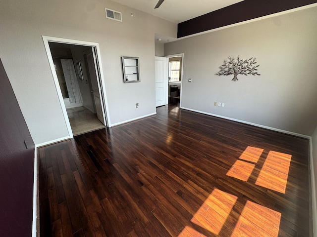 3505 Sage Rd Unit 602, Houston, TX 77056 - unfurnished bedroom featuring hardwood / wood-style floors, baseboards, and ensuite bath