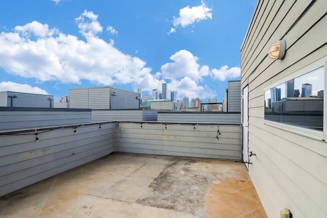 2356 Commerce, Houston, TX 77003 - view of patio featuring a view of skyline