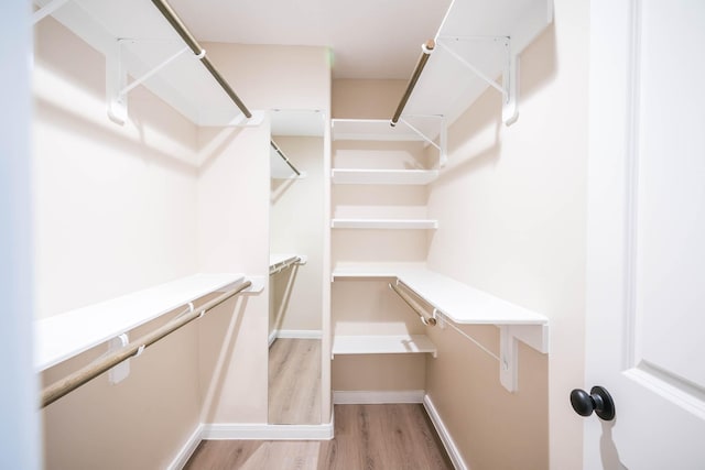 6322 Sayers St, Houston, TX 77026 - spacious closet featuring light wood-type flooring