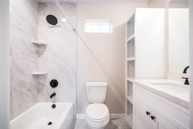 6322 Sayers St, Houston, TX 77026 - full bathroom featuring vanity and shower / bath combination