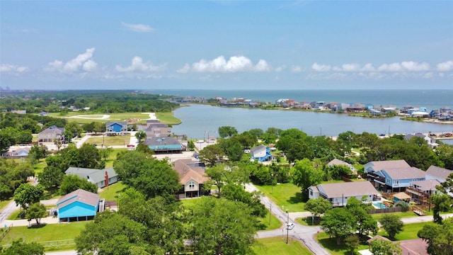 817 Bryan Ave, Seabrook, TX 77586 - aerial view of residential area with a large body of water