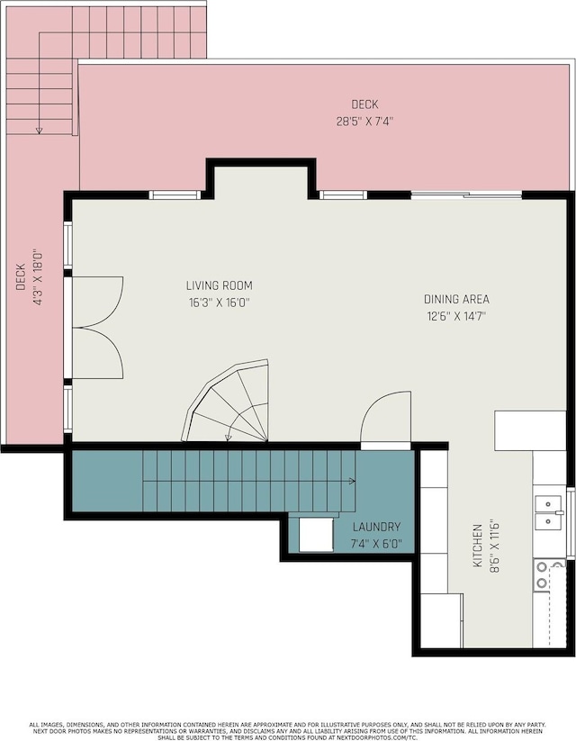 817 Bryan Ave, Seabrook, TX 77586 - floor plan / room layout