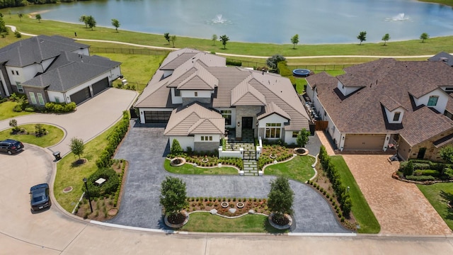 23314 Vista De Tres Lagos Dr, Spring, TX 77389 - aerial perspective of suburban area with a large body of water