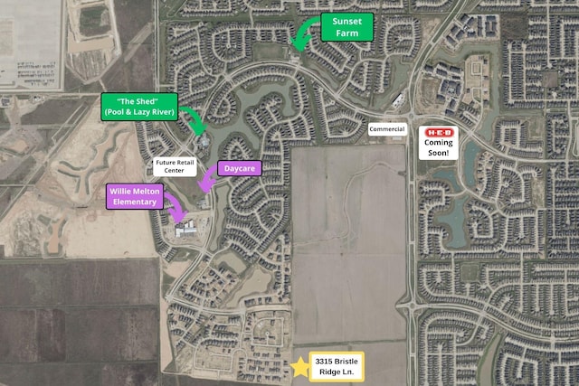 3315 Bristle Ridge Ln, Brookshire, TX 77423 - map / location