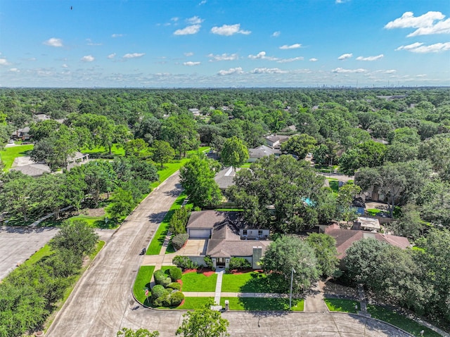 16358 Havenpark Dr, Houston, TX 77059 - drone / aerial view of a heavily wooded area
