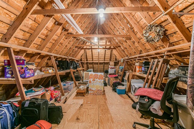 8410 Atascocita Lake Way, Humble, TX 77346 - view of unfinished attic