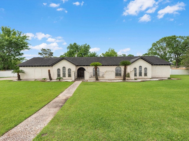 11821 15th St, Santa Fe, TX 77510 - french country style house featuring a shingled roof