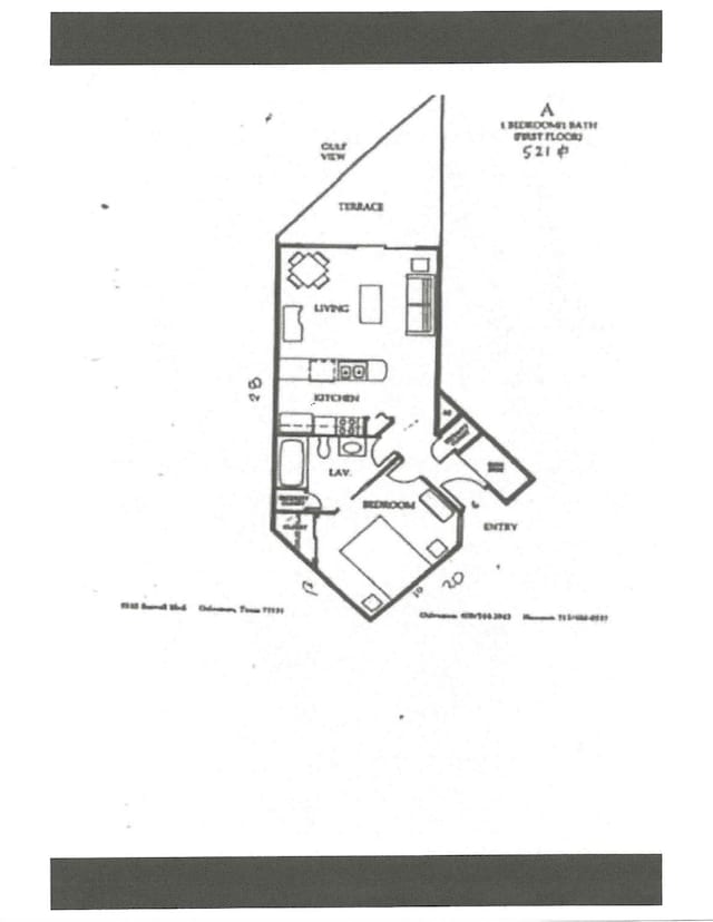 9520 Seawall Blvd Unit 152, Galveston, TX 77554 - floor plan / room layout