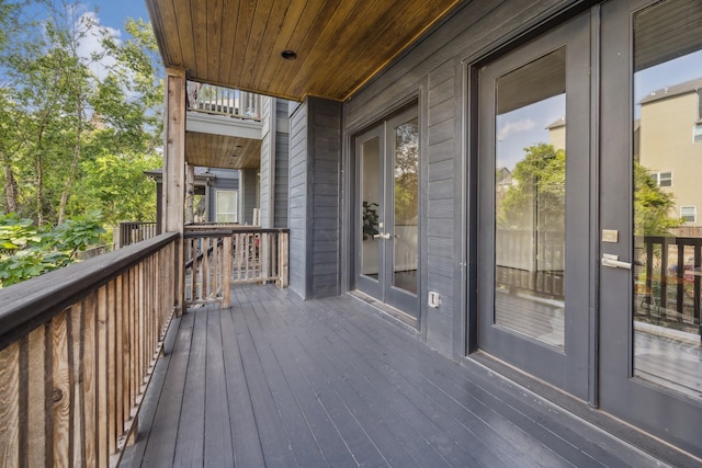 1032 W 18th St, Houston, TX 77008 - view of wooden terrace