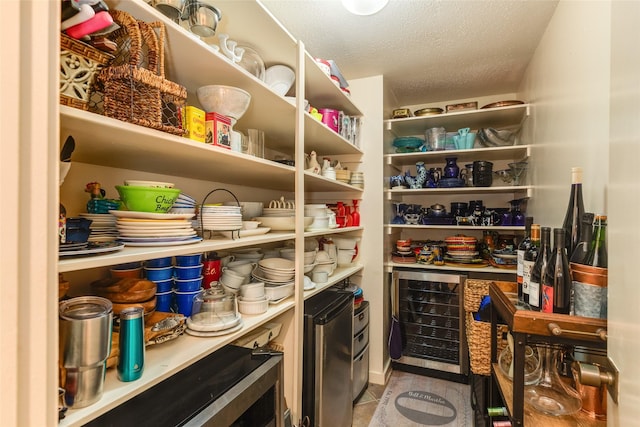 38 Adler Cir, Galveston, TX 77551 - pantry featuring beverage cooler