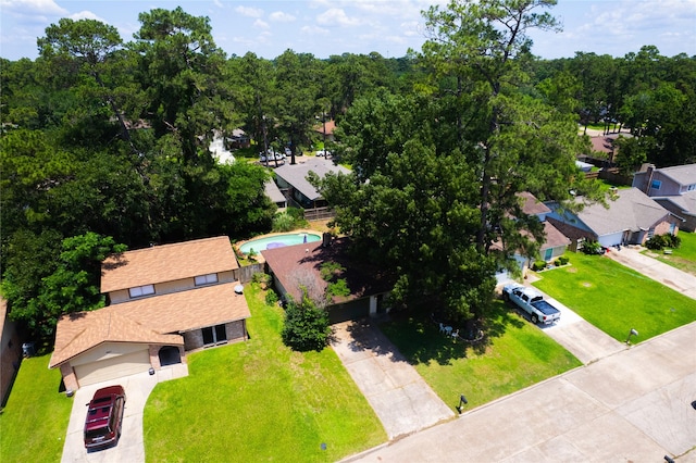 4931 Glendower Dr, Spring, TX 77373 - drone / aerial view