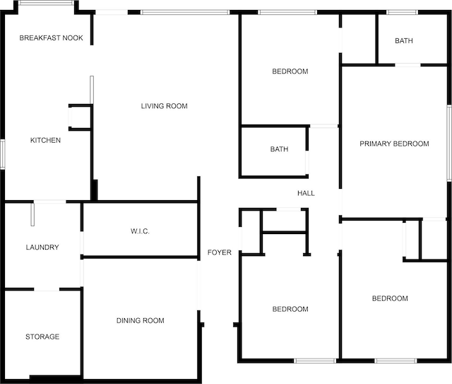 4931 Glendower Dr, Spring, TX 77373 - property floor plan