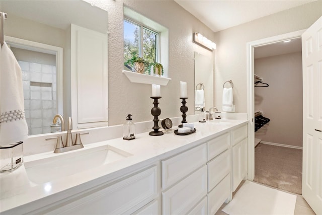 240 Sleepy Hollow Dr, Lake Jackson, TX 77566 - bathroom featuring double vanity