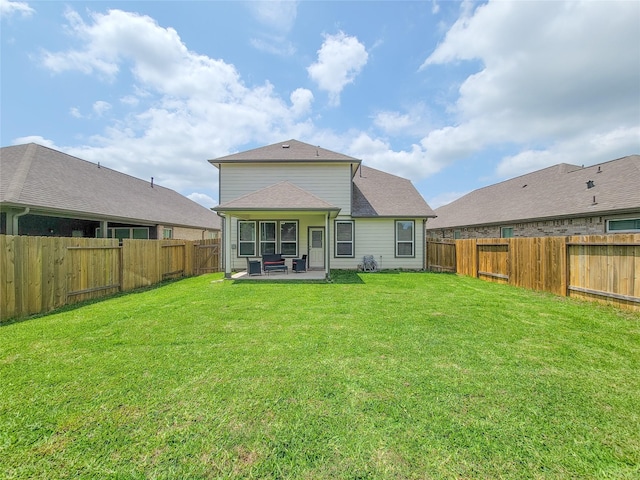 3430 Hughes Meadow Way, Richmond, TX 77406 - back of house with a patio area